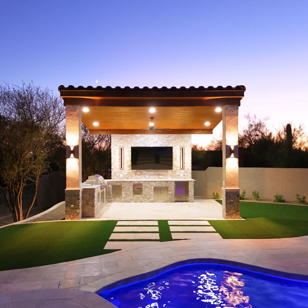 Envirogreen Landscape Design Build professional driveway pavers installation in Phoenix, AZ - expert landscape construction services